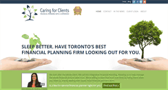 Desktop Screenshot of caringforclients.com