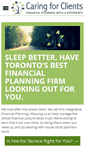 Mobile Screenshot of caringforclients.com